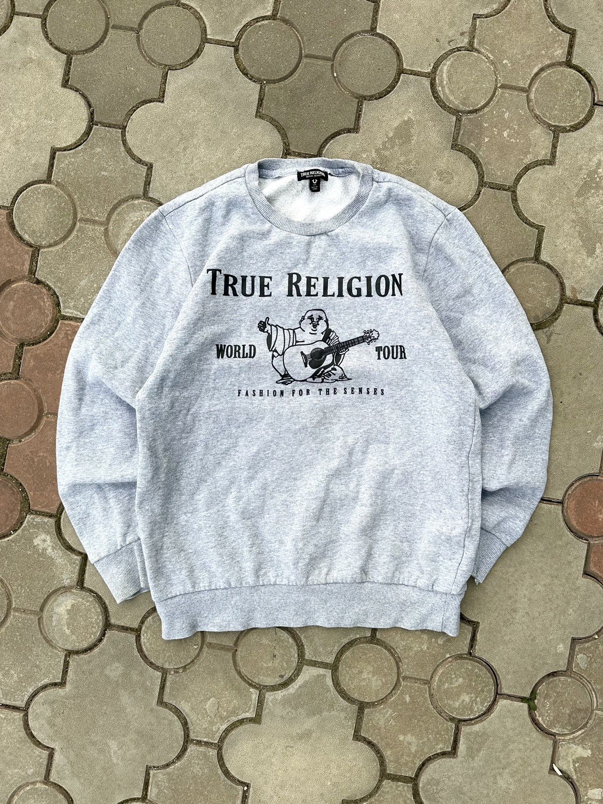 Vintage True Religion Budha Sweatshirt Y2K