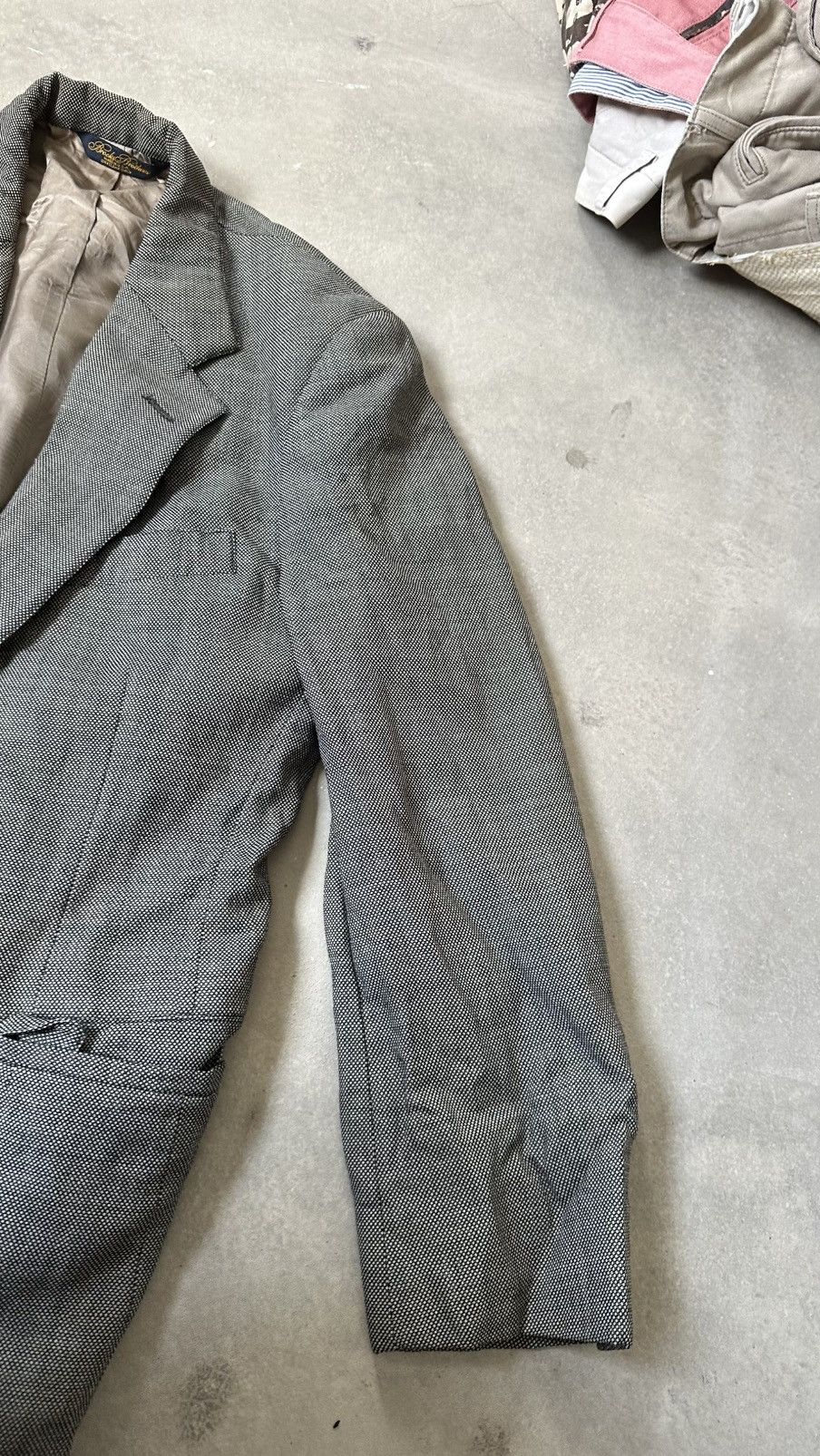 Brooks Brothers VINTAGE BROOKS BROTHERS MADE IN USA BLAZER Size 40S - 6 Thumbnail
