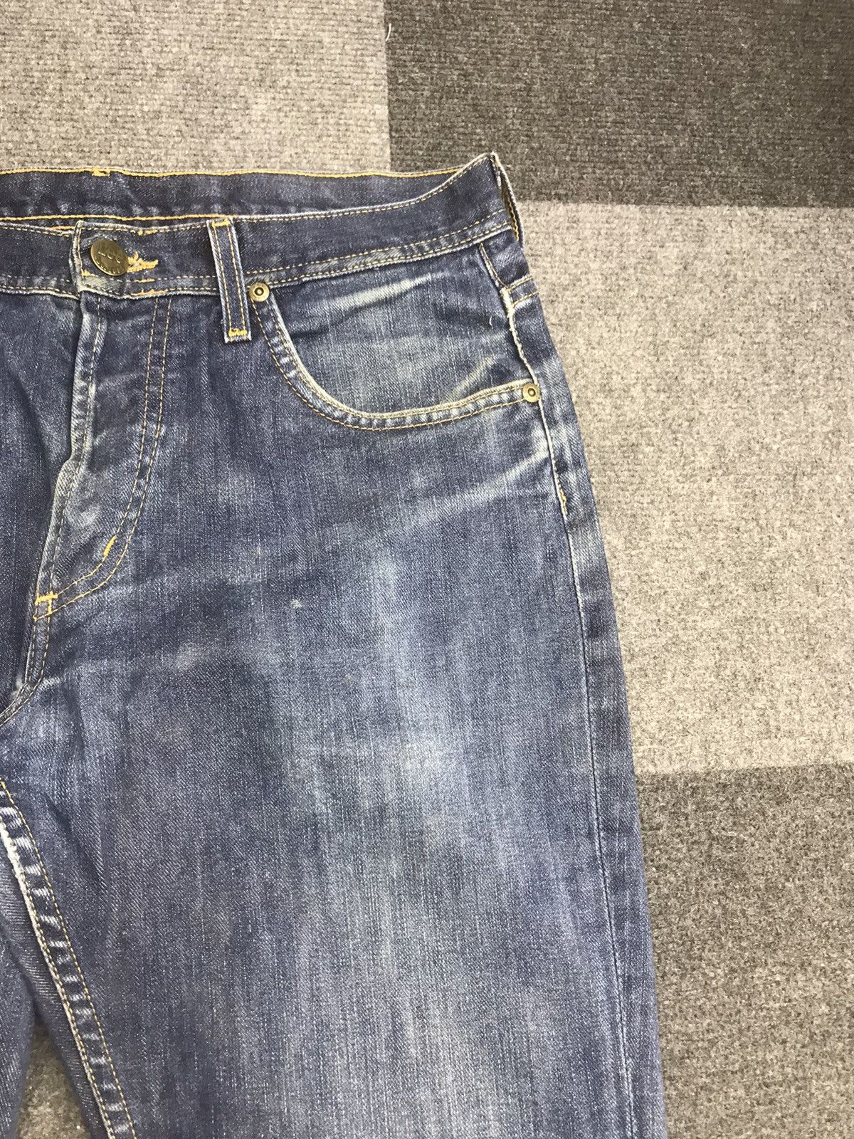 Lee Boot Cut Lee Blue Wash Jeans Size US 32 / EU 48 - 4 Thumbnail