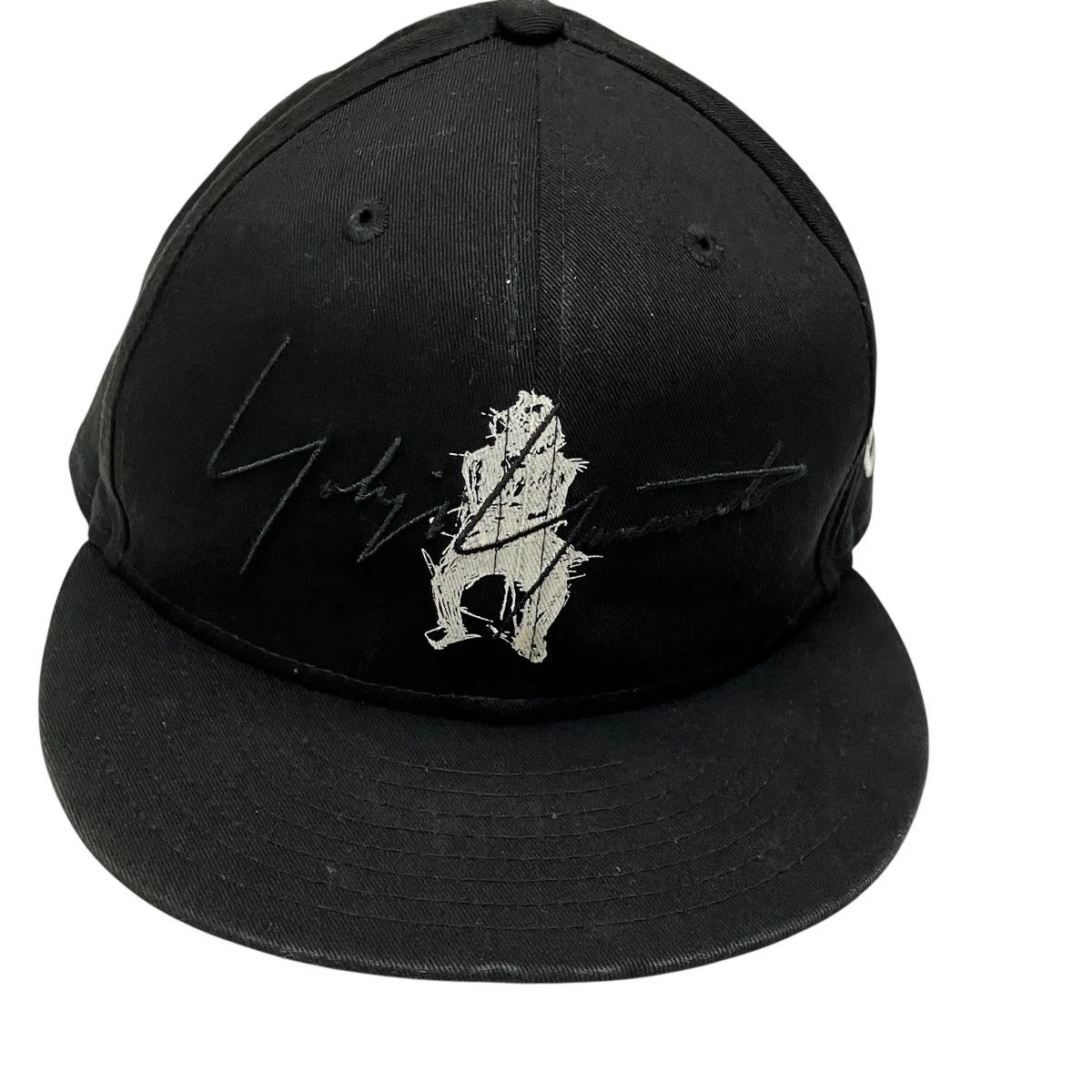 Yohji Yamamoto New Era Yohji Yamamoto pour homme YY Print Logo Cap Size ONE SIZE - 2 Thumbnail