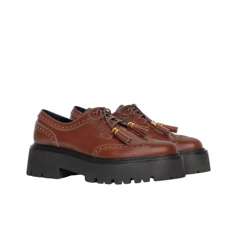 o1bcso1str0225 348443602C Derby Shoes in Burgundy