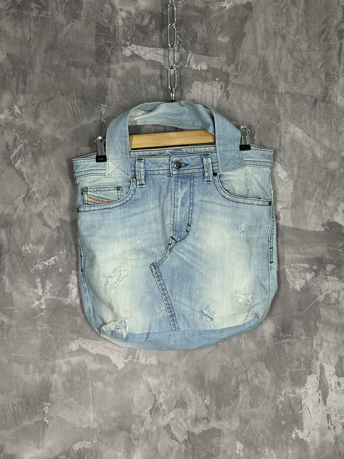 Diesel Vintage Diesel Denim Shoulder Bag 90s Avant Garde Size ONE SIZE - 1 Thumbnail