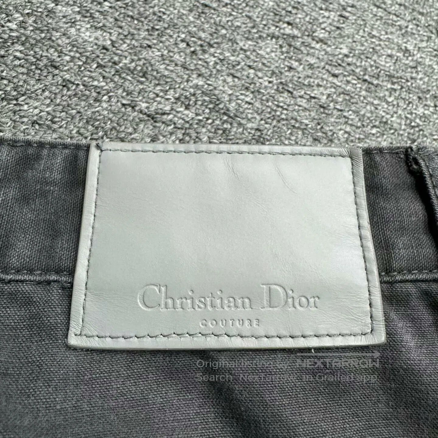 Dior Dior Embroidered Logo Vintage Jeans. Size US 31 - 4 Thumbnail