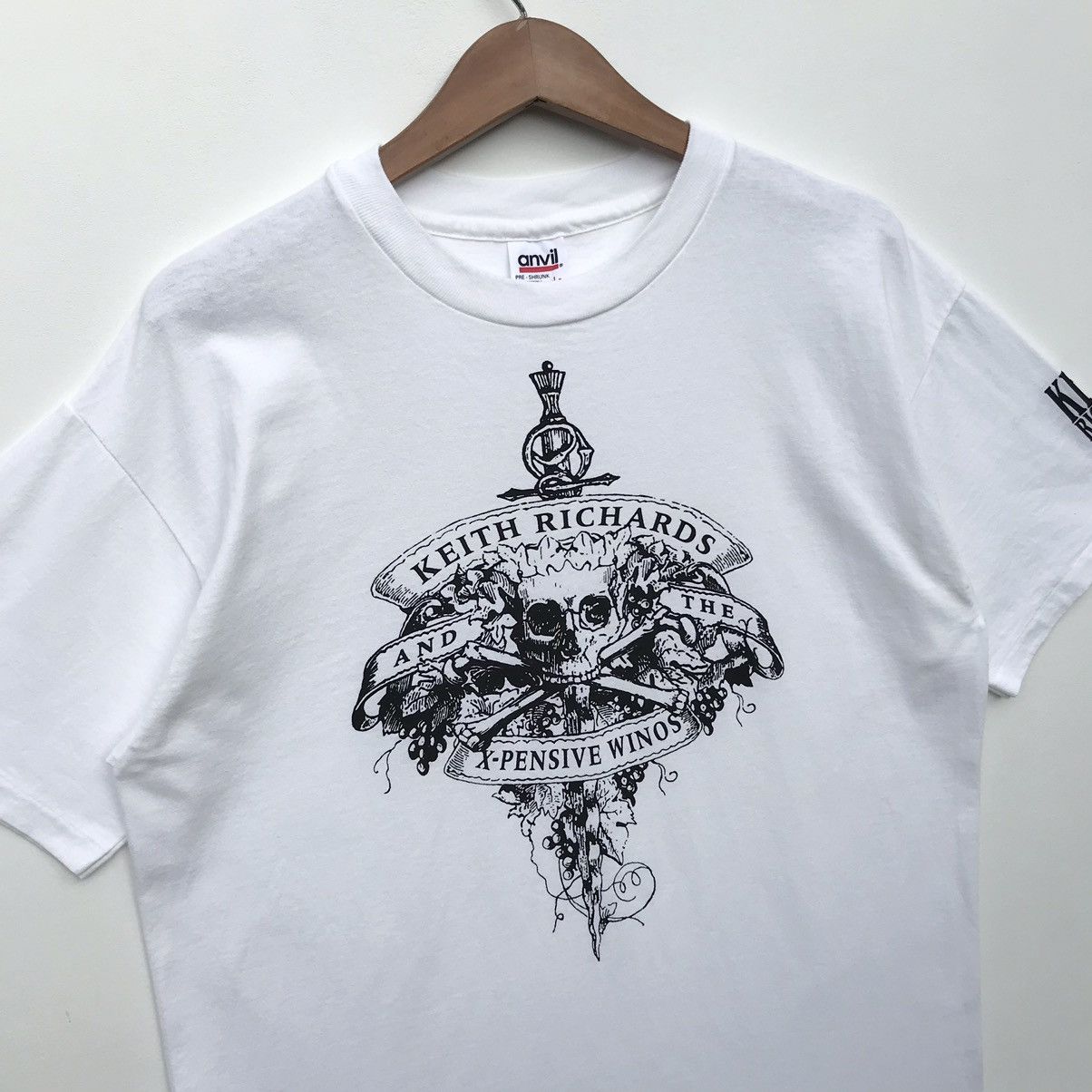 Band Tees × Vintage Vintage 90s Keith Richards And X-Pensive Winos Tee Size US L / EU 52-54 / 3 - 4 Thumbnail