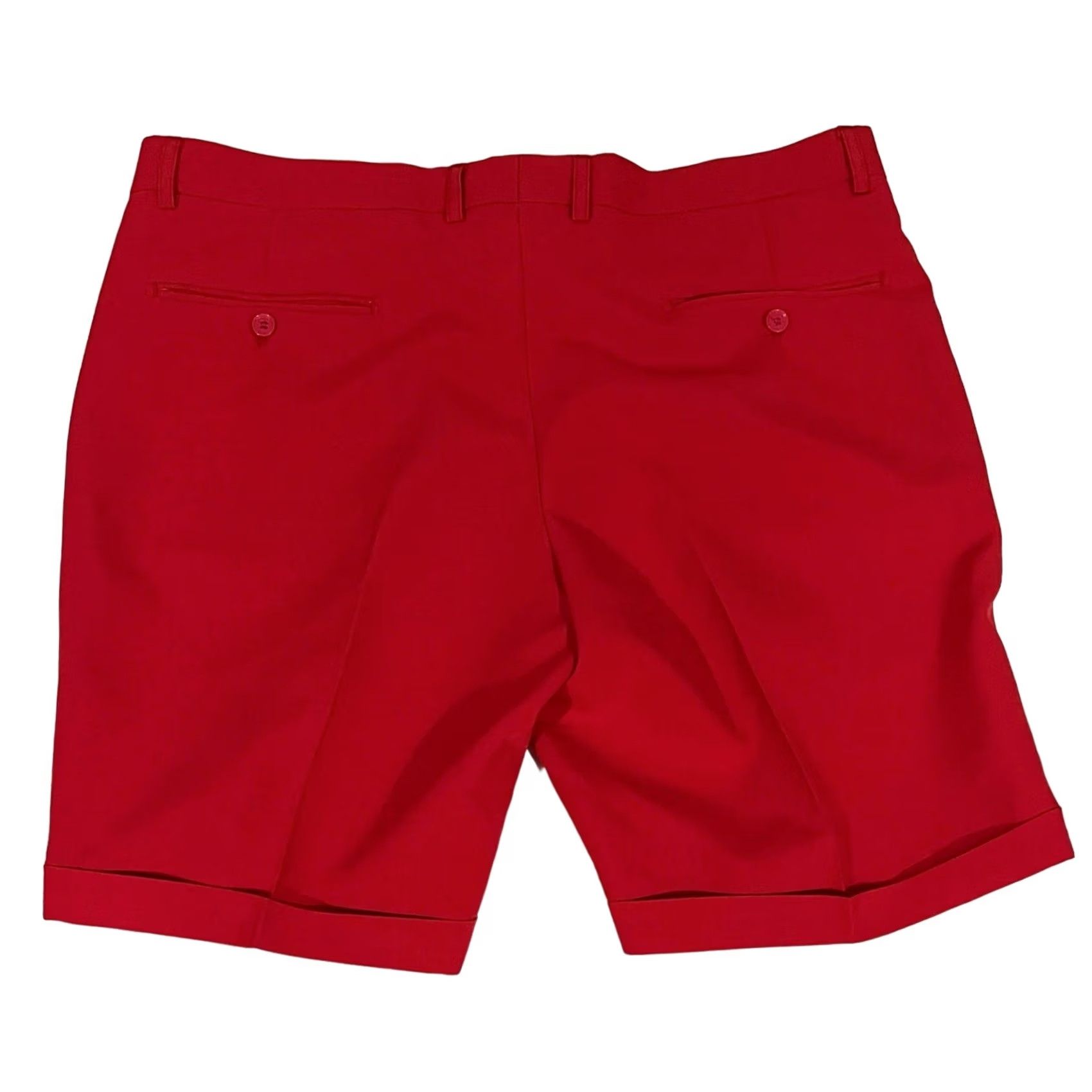 Vintage OPPOSUITS Men’s Shorts Red Bermuda Sz 40 Mid Rise Flat Front Bermuda Red Mens Shorts 40 Size US 40 / EU 56 - 3 Thumbnail