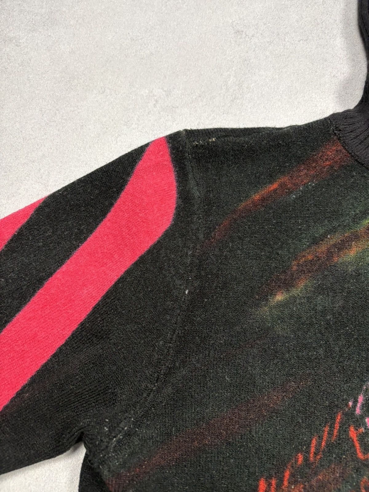 Custo Barcelona Vintage Custo Barcelona Wool Turtleneck Sweater Graphic Y2K Size M / US 6-8 / IT 42-44 - 8 Thumbnail
