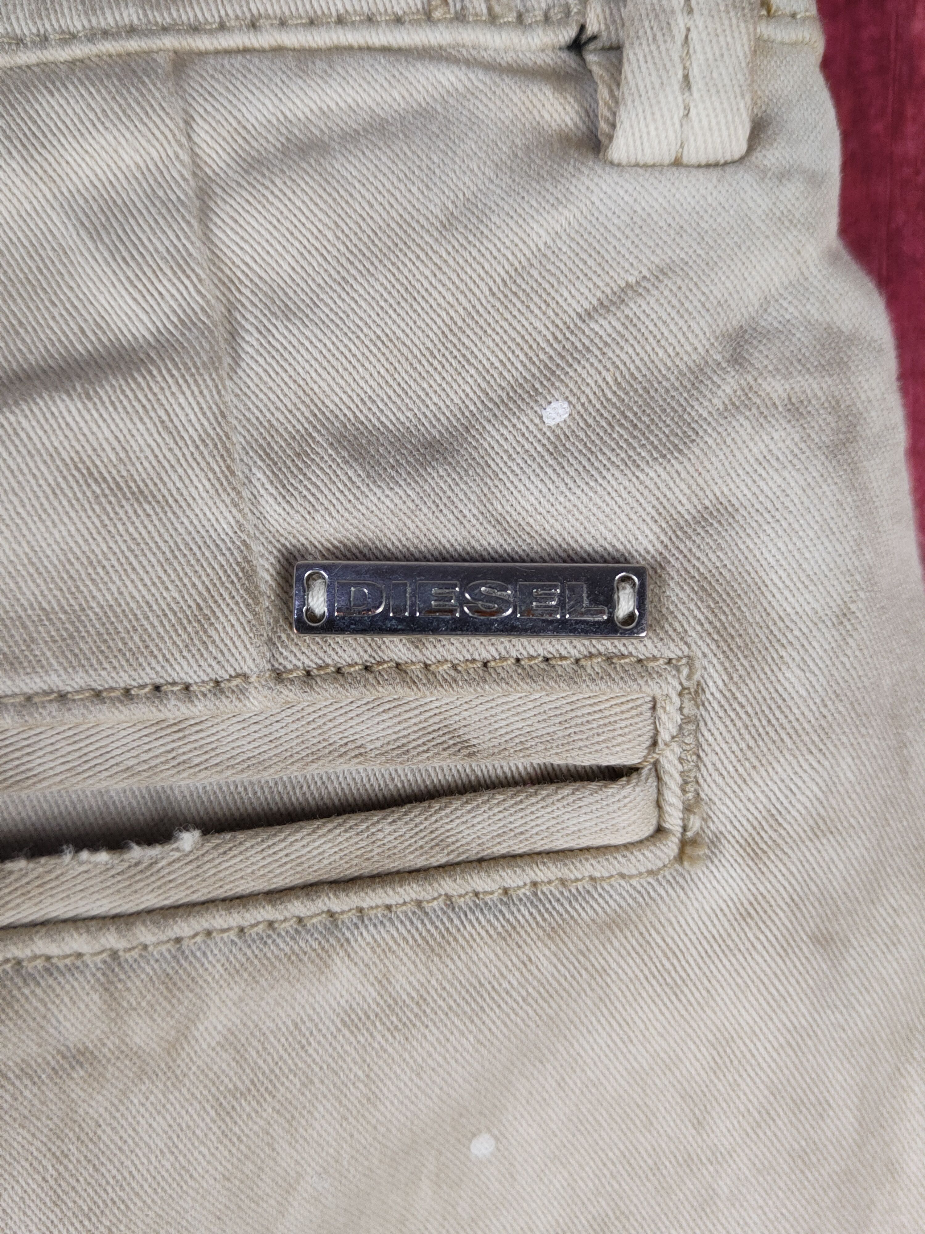 Diesel Diesel Beige Multipocket Casual Pants #S1576 Size US 31 - 12 Thumbnail