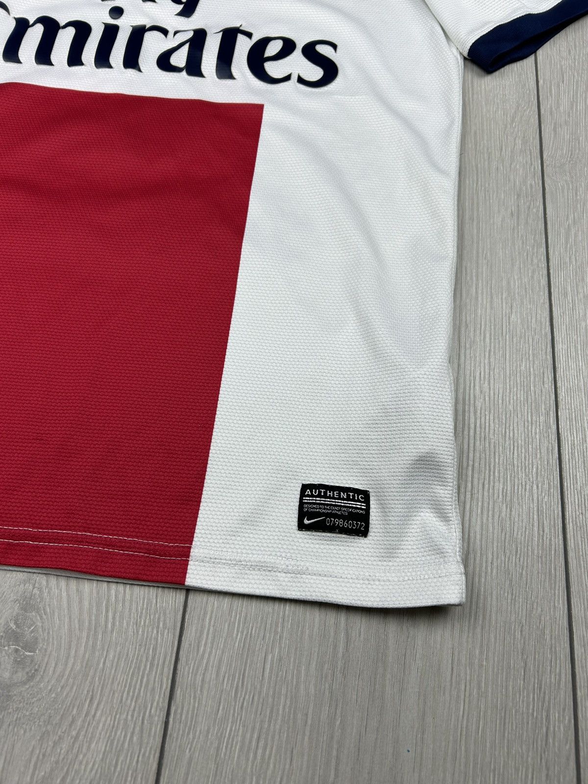 Nike 2013-14 PSG Away S/S No. 2 T. Silva Paris Saint German sz S Size US S / EU 44-46 / 1 - 3 Thumbnail