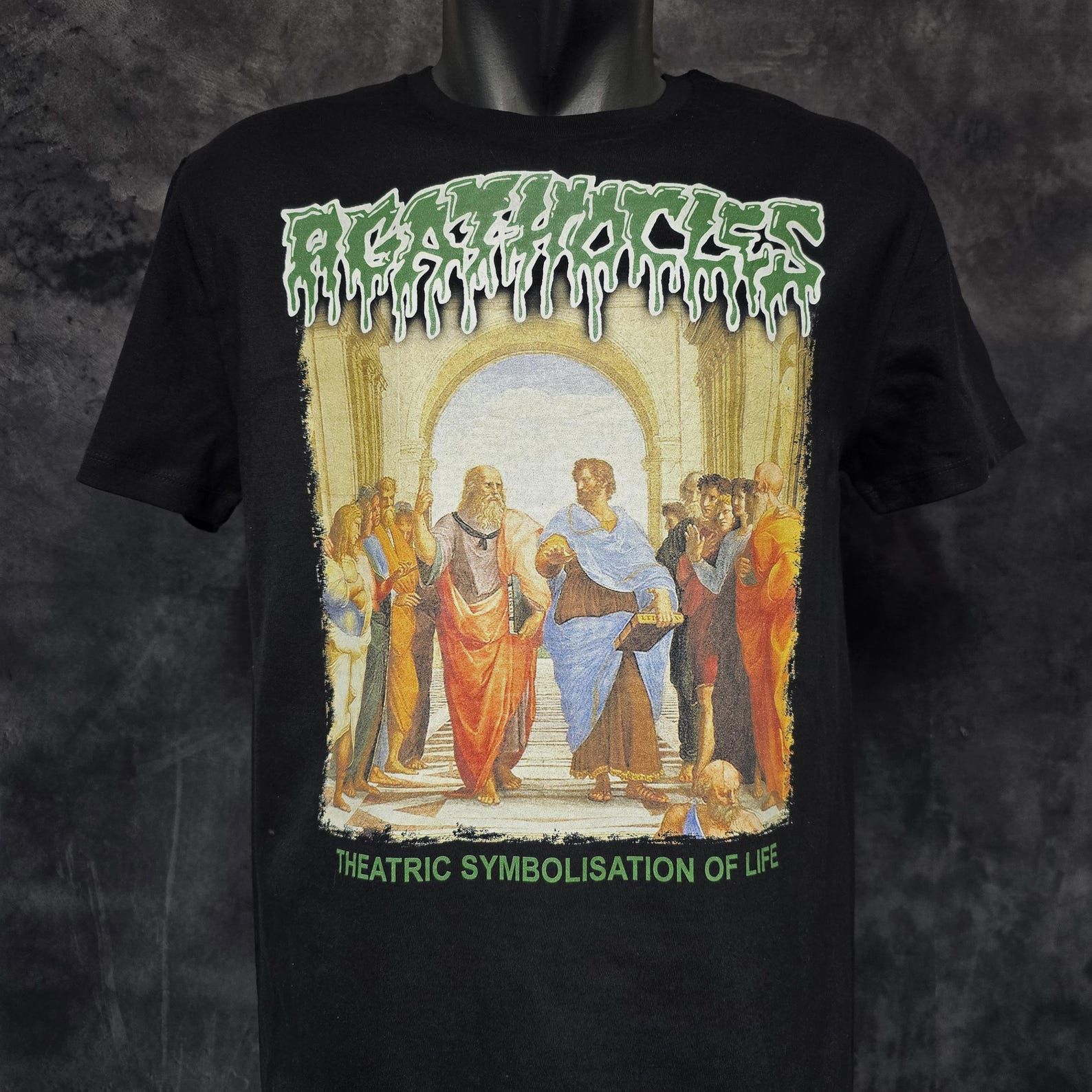 Gildan AGATHOCLES - Theatric Symbolisation of Life T-Shirt Size US M / EU 48-50 / 2 - 1 Thumbnail