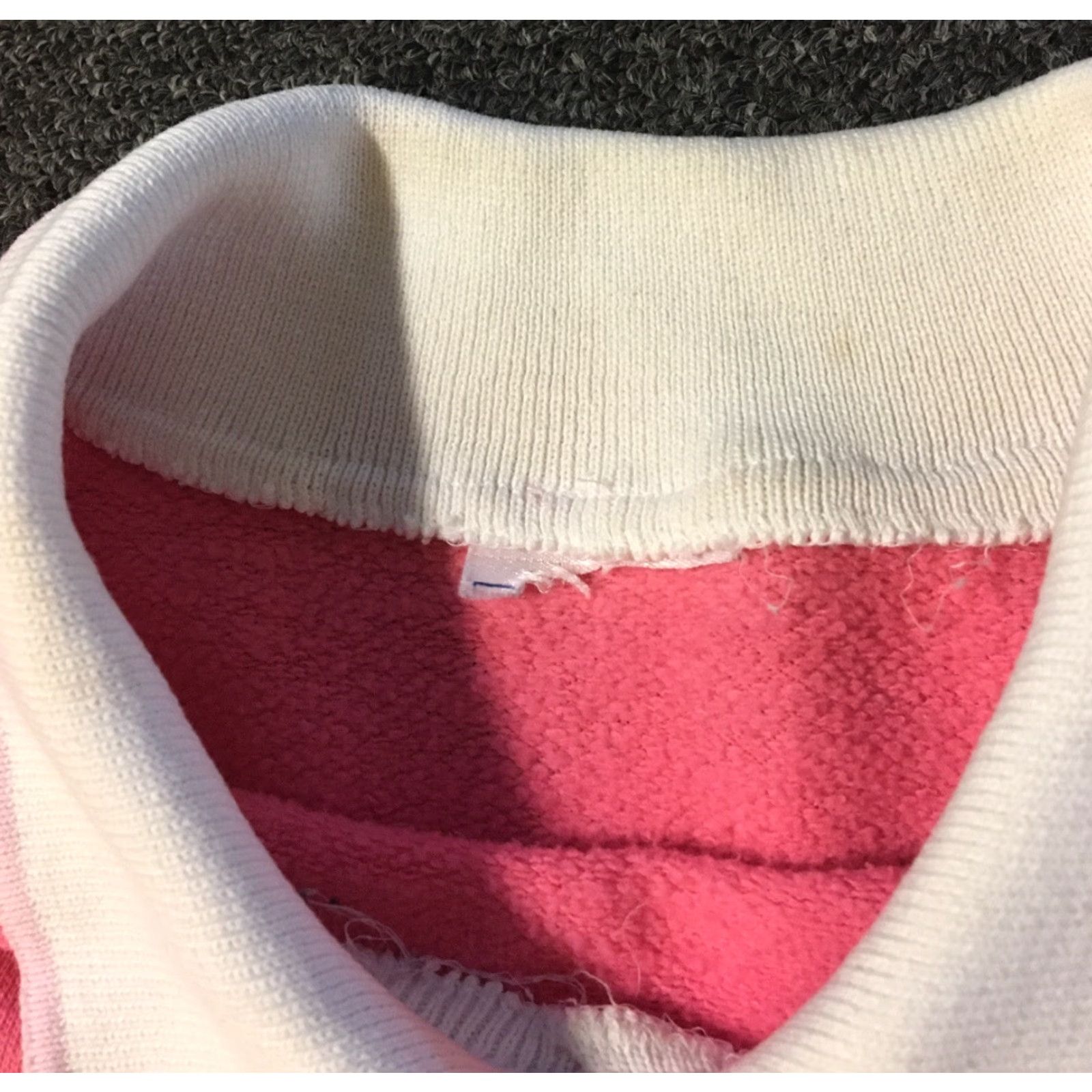 Hanes VINTAGE Hanes Sweatshirt North Carolina Lighthouse Collared S Pink 80s 90s Sailing Outdoors Boho Ocean Sport Mens Size US S / EU 44-46 / 1 - 7 Thumbnail