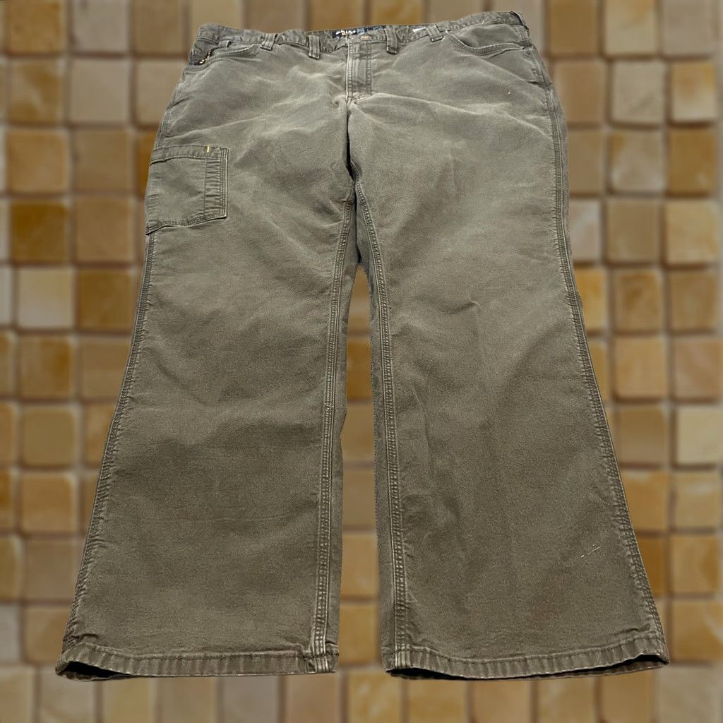 Ariat Ariat Rebar M4 Pants Mens 48 Carpenter Canvas Workwear Stretch Green 32 Inseam 5-Pocket Relaxed Straight Quality Work Pants Mens Size US 32 / EU 48 - 1 Thumbnail