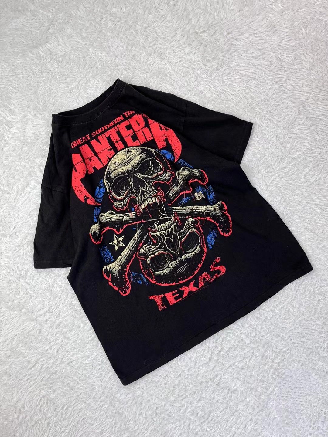 Band Tees × Vintage × pandora Vintage band tee pantera 00s Size US L / EU 52-54 / 3 - 2 Thumbnail