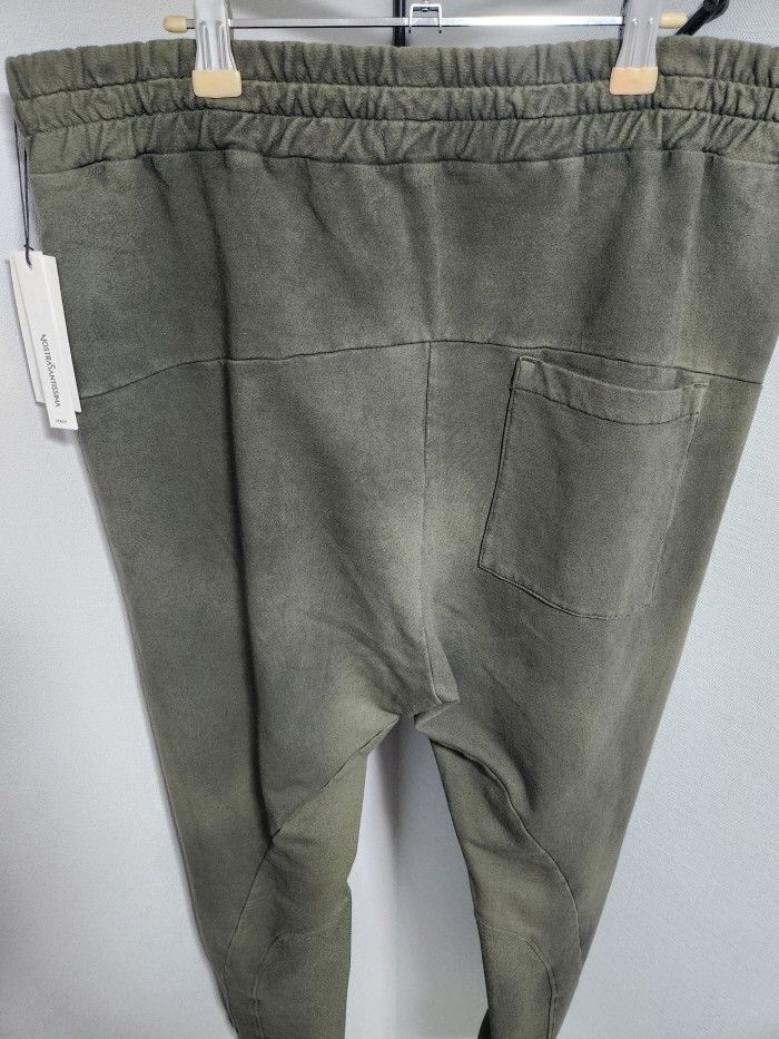 Nostra Santissima Nostrasantissima dark green pantalone Size US 30 / EU 46 - 4 Thumbnail