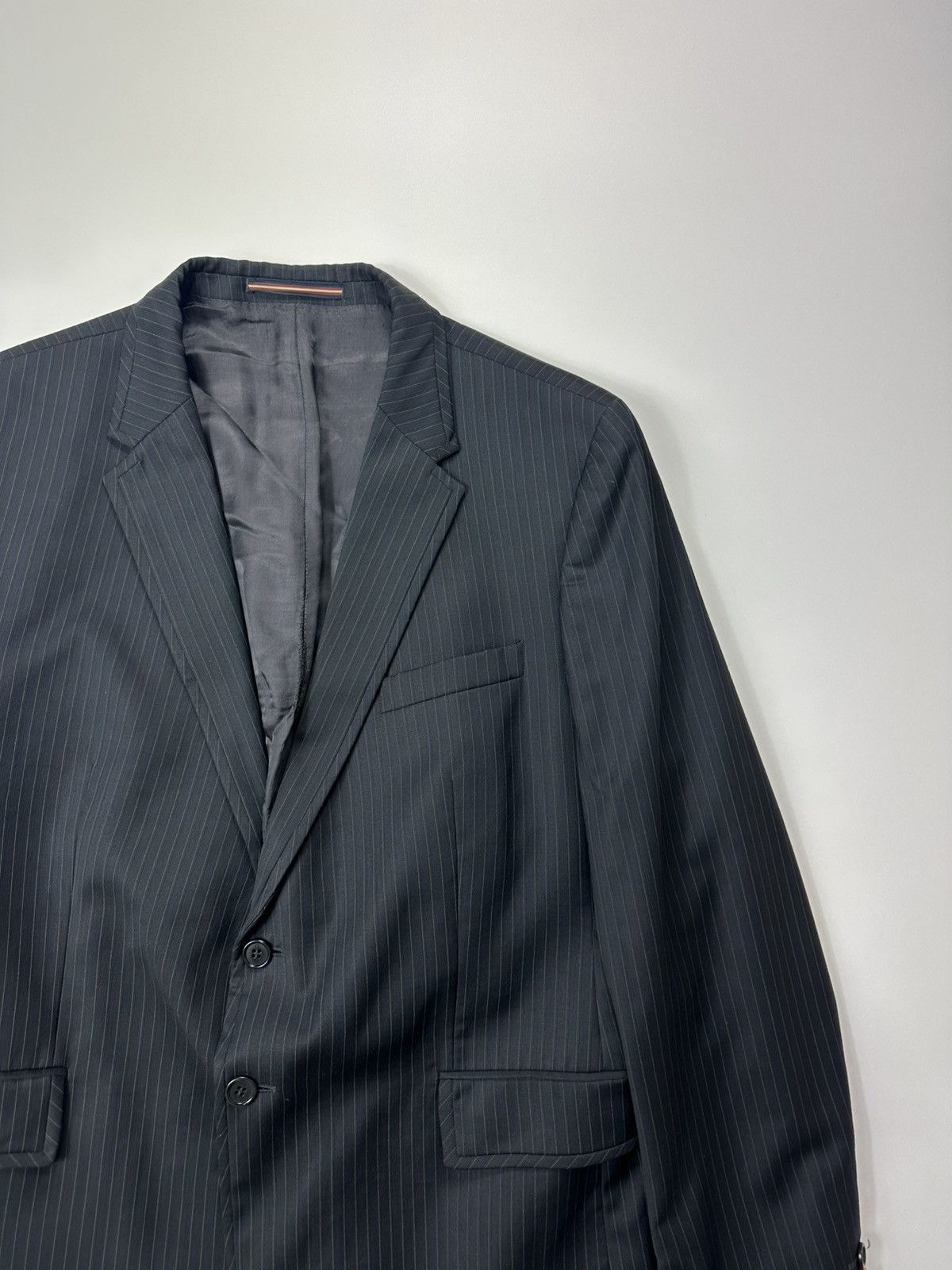 Paul Smith Paul Smith Classic Wool Black Blazer Size 44R - 6 Thumbnail