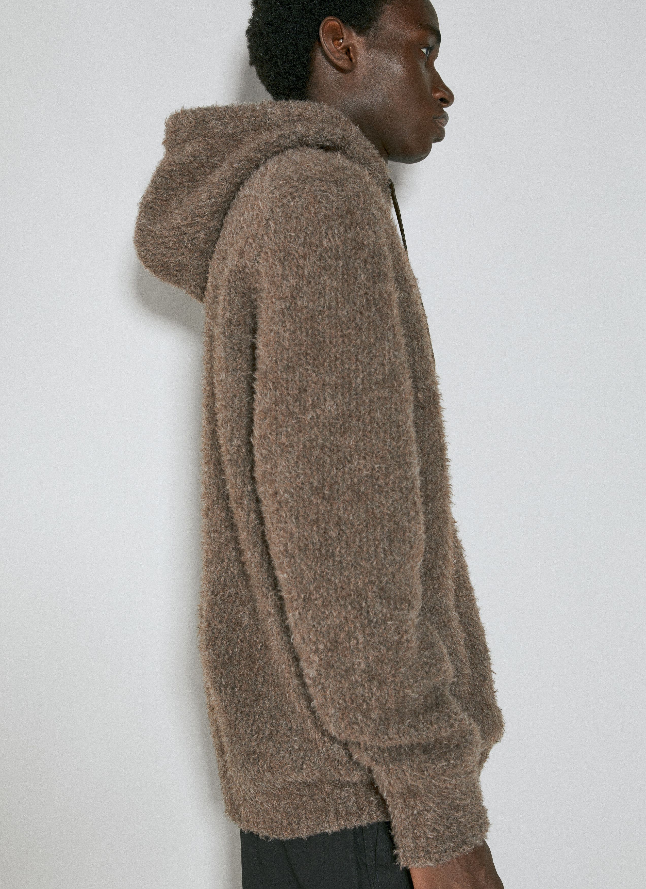 Comme des Garcons Homme o1mle1024 Zip Hoodie in Brown Size US L / EU 52-54 / 3 - 6 Thumbnail