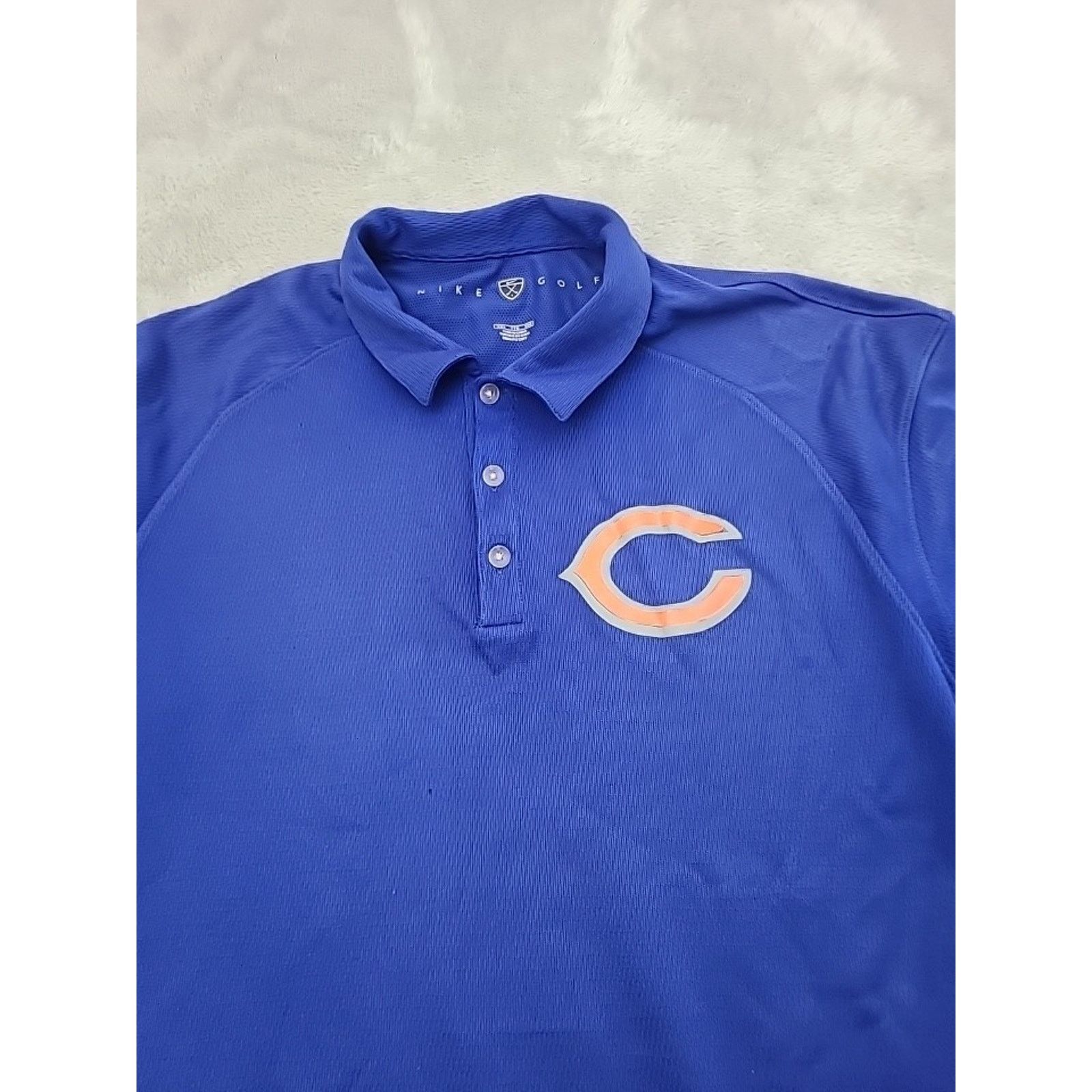 Nike Nike Chicago Cubs Polo Shirt Mens Large 2XL Blue Authentic Size US XXL / EU 58 / 5 - 16 Thumbnail