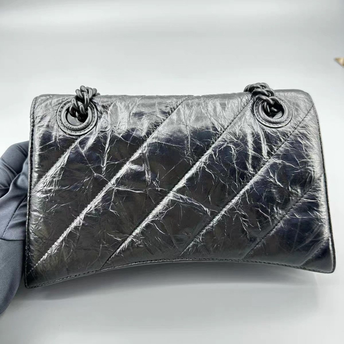 Balenciaga Balenciaga Medium Quilted Crush Bag Size ONE SIZE - 3 Thumbnail