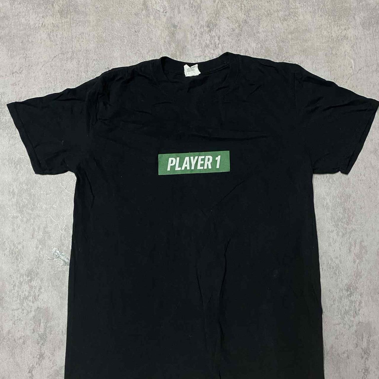 Gildan Black & green Player 1 tee #gaming Size US M / EU 48-50 / 2 - 1 Thumbnail
