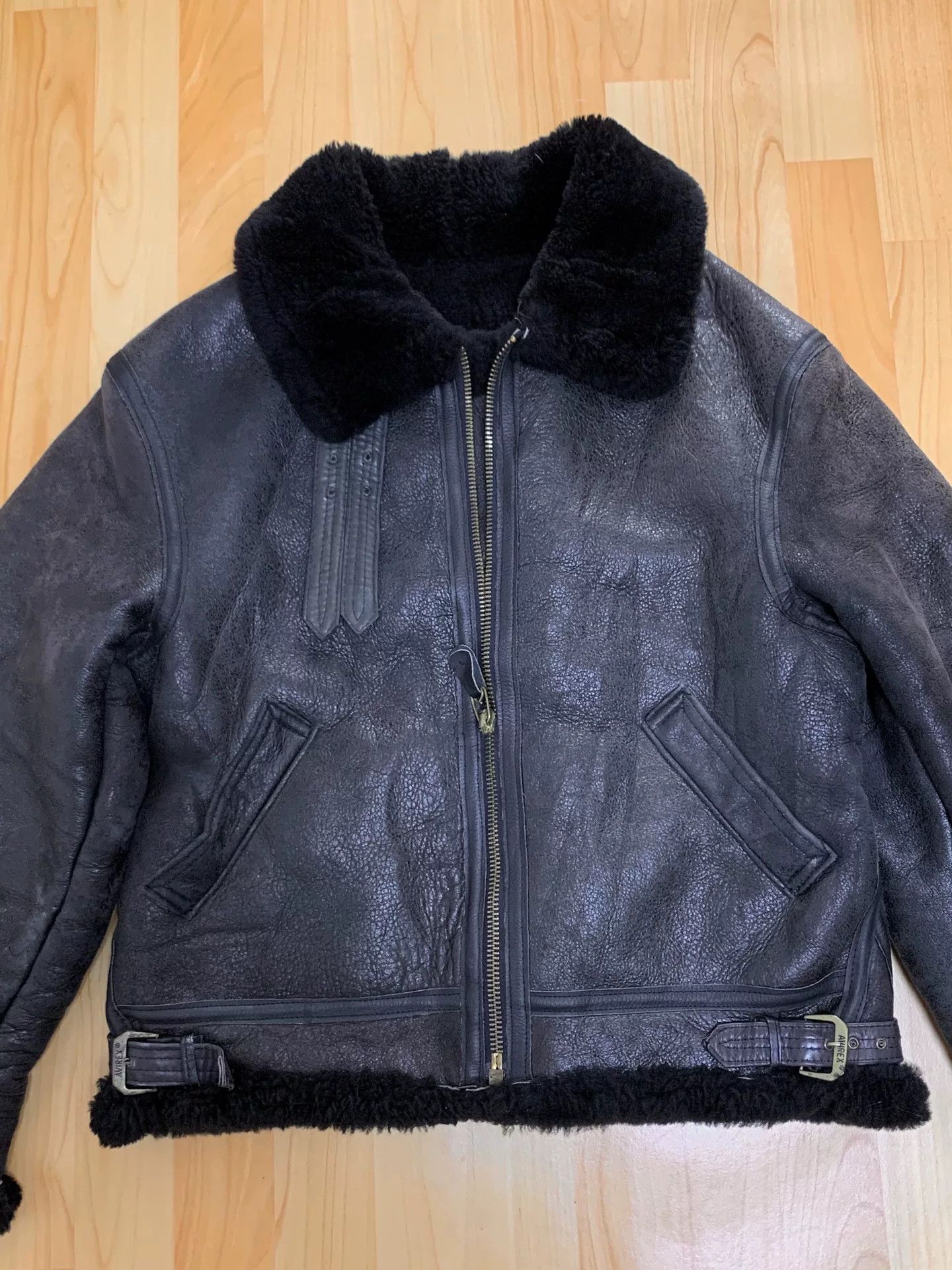 Avirex Avirex B3 Sheepskin Flight Jacket Size US XS / EU 42 / 0 - 1 Thumbnail
