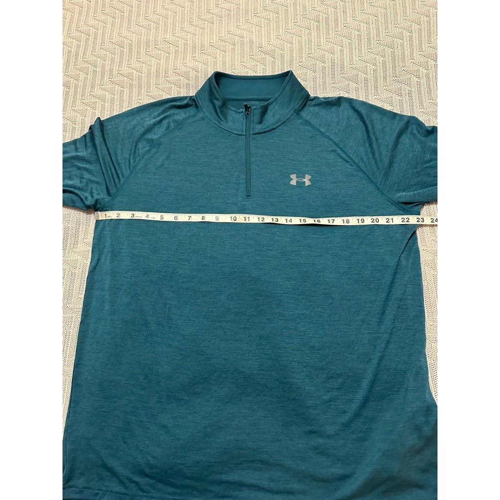 Under Armour Under Armour green loose fit quarter zip pullover size XL Size US XL / EU 56 / 4 - 6 Thumbnail