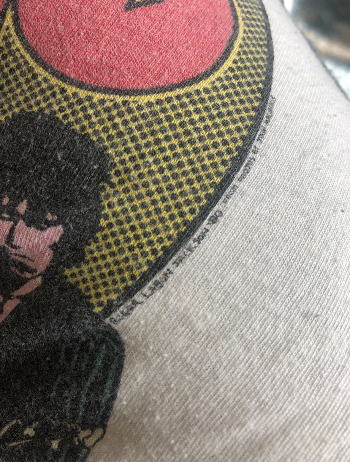 Band Tees × Vintage Vintage Rolling Stones 50 50 3/4 Sleeve Band Tee Size US M / EU 48-50 / 2 - 6 Thumbnail