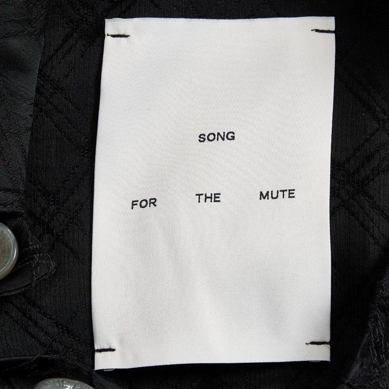 Song For The Mute Song For The Mute textured fabric jacket Size US S / EU 44-46 / 1 - 6 Thumbnail