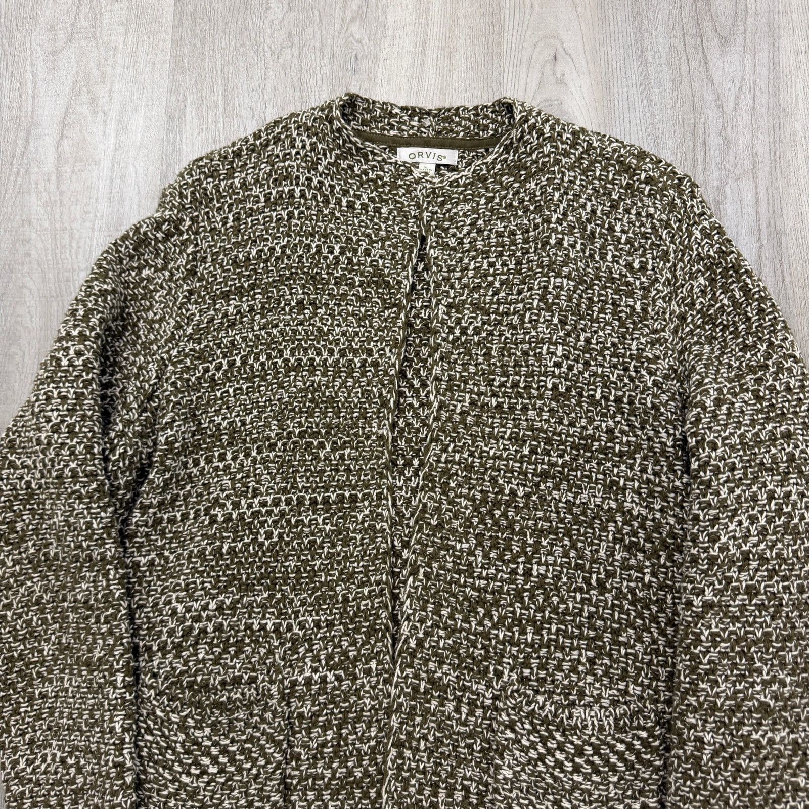 Orvis Orvis Chunky Knit Cardigan Sweater Women's Extra Large Size XL / US 12-14 / IT 48-50 - 2 Thumbnail