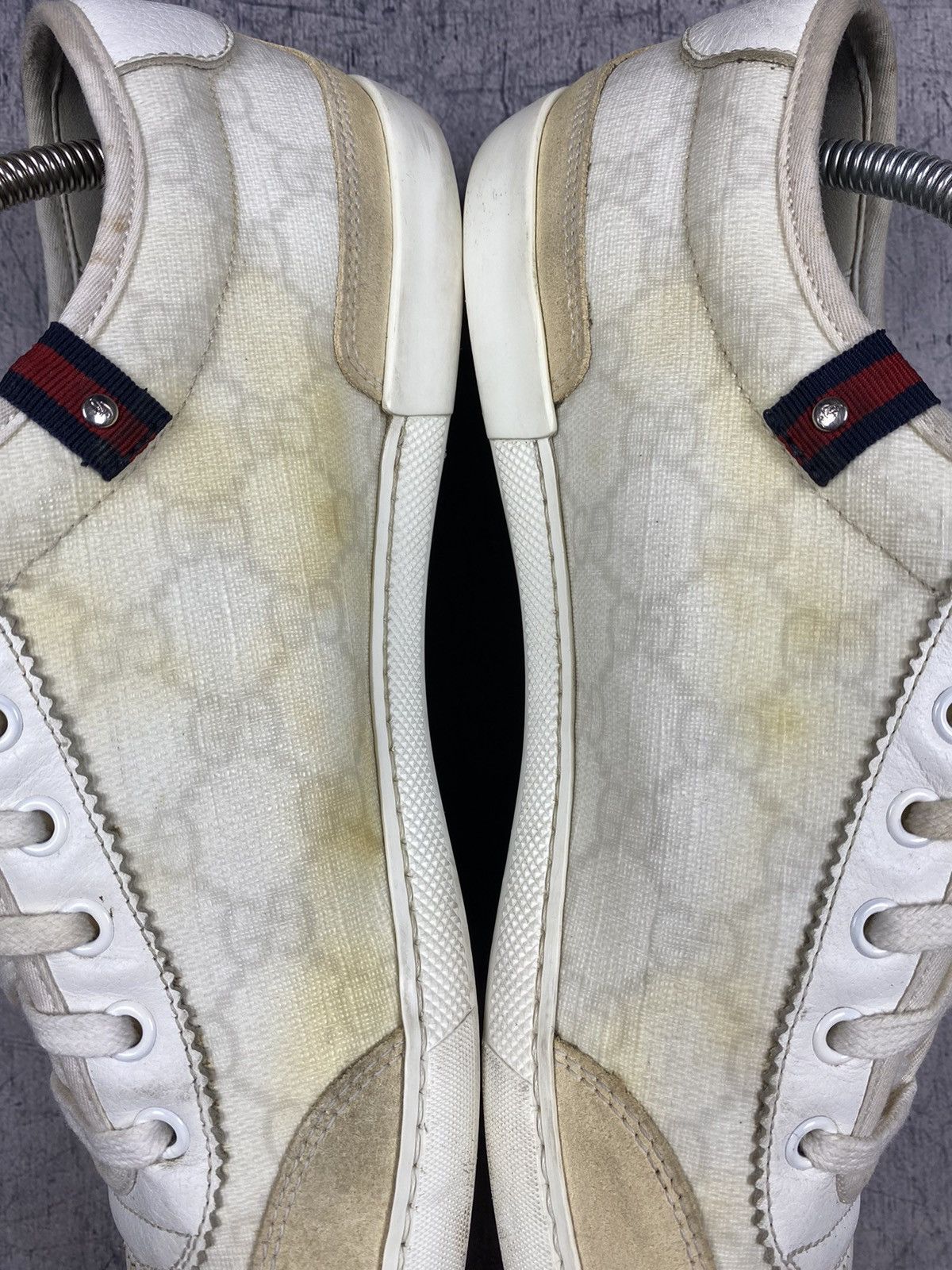Gucci Vintage Gucci GG Canvas Monogram Low Sneakers Shoes Size US 8 / EU 41 - 15 Thumbnail