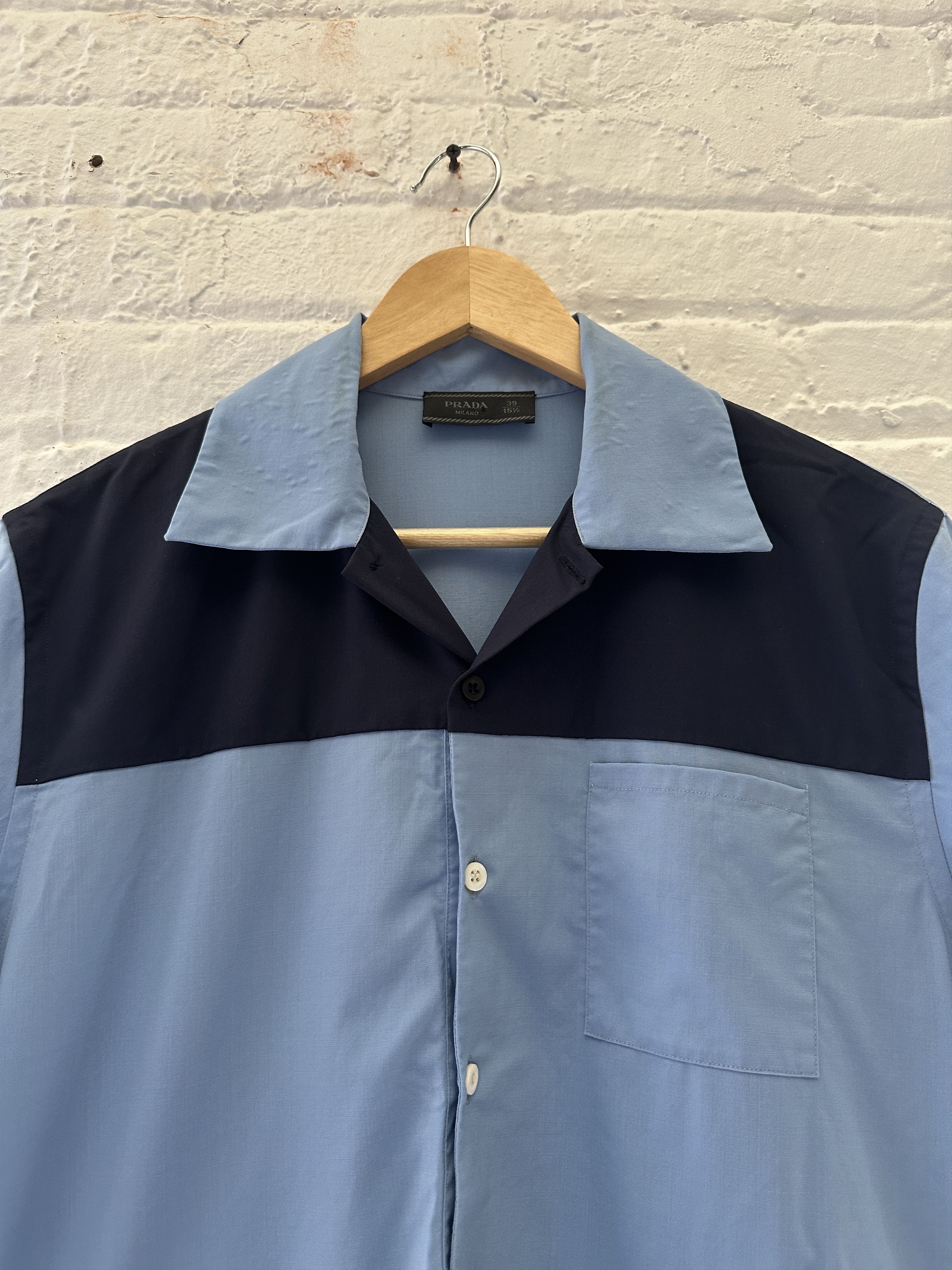 Prada Prada Camp Collar Button Up Shirt Size US S / EU 44-46 / 1 - 2 Thumbnail