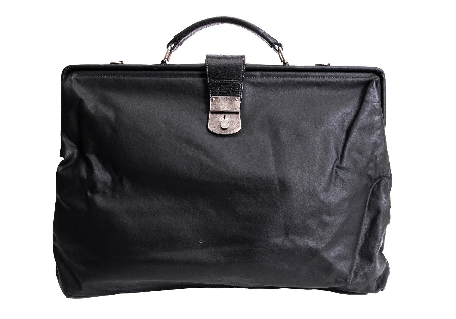 Jean Paul Gaultier Coated Doctor Bag in Black Size ONE SIZE - 2 Thumbnail