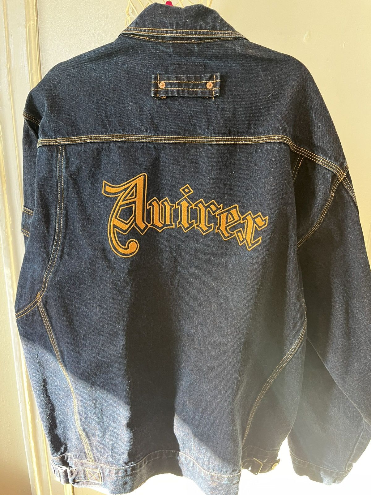 Avirex AVIREX DENIM JACKET😮‍💨🧥 Size US XL / EU 56 / 4 - 1 Thumbnail