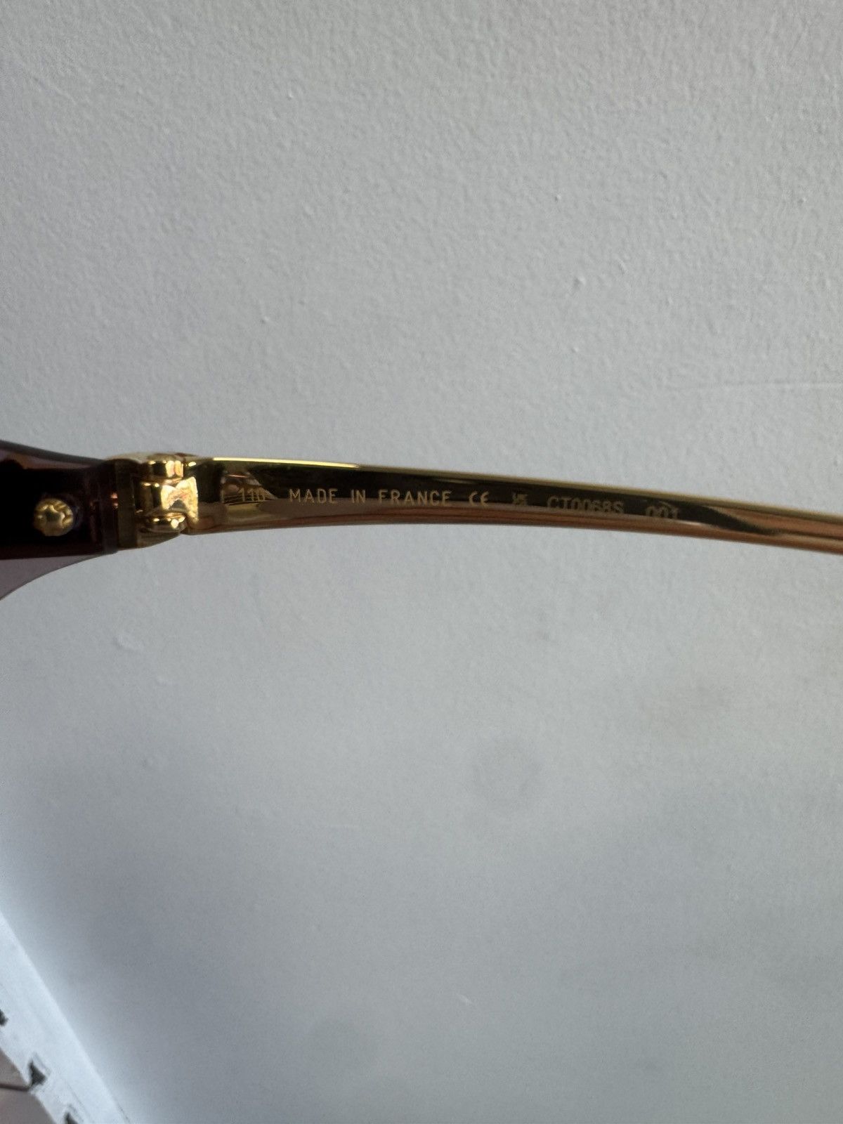 Cartier Cartier Panthère Panther Rimless Sunglasses Non-Prescription Size ONE SIZE - 9 Thumbnail