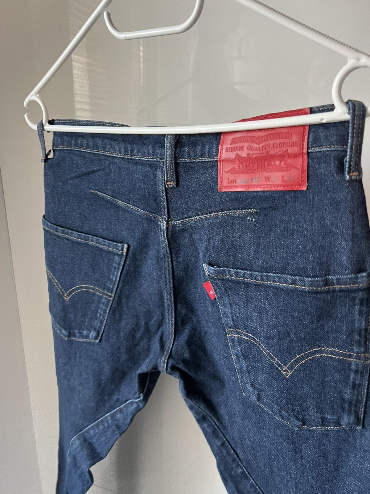Levi's ‼️Rare Levi’s Enginered Premium Quality LEJ 512 Red Tab Jeans Size US 28 / EU 44 - 7 Thumbnail