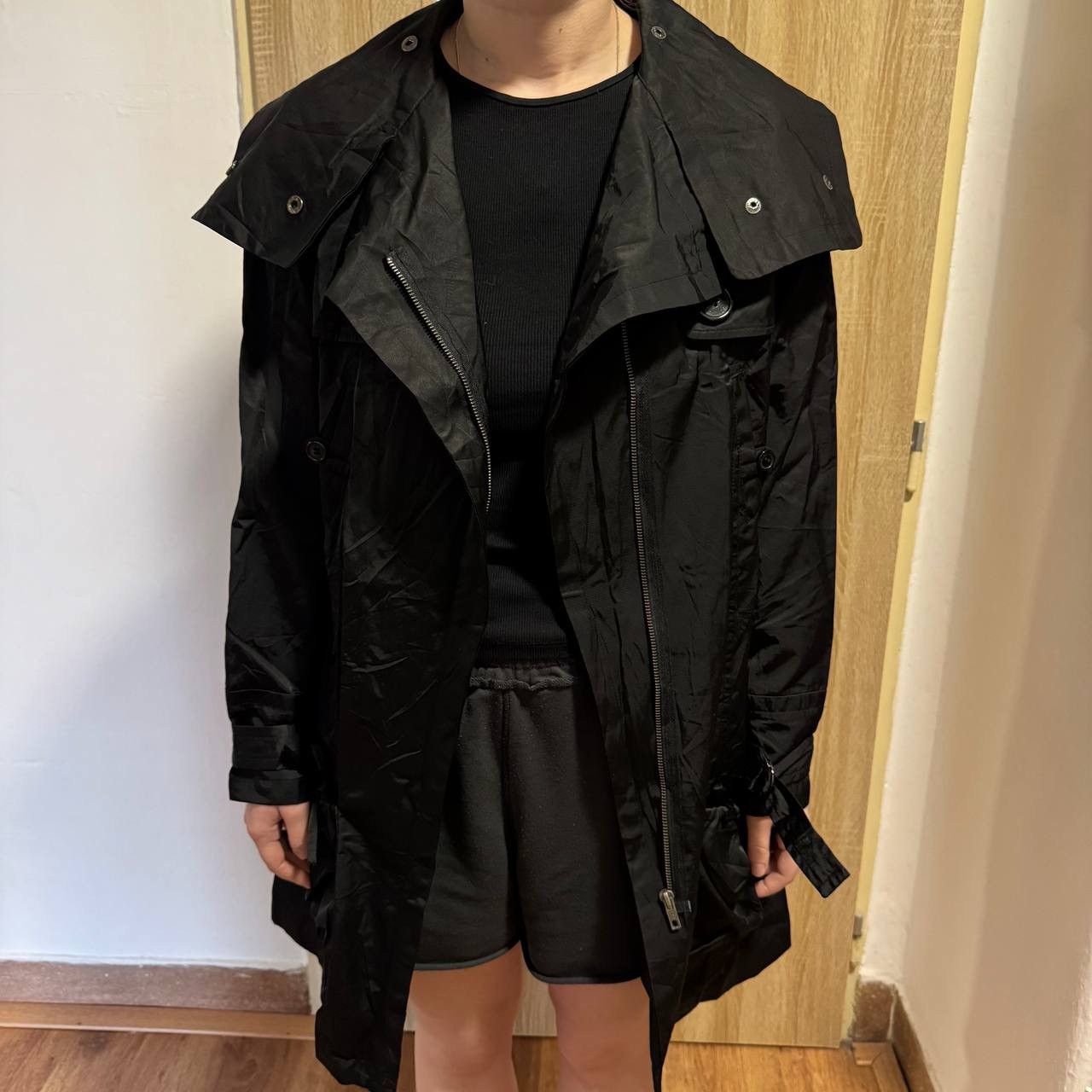 Stussy Stussy Coat Trench Raincoat Ninja Goth Nylon Coat Jacket Size M / US 6-8 / IT 42-44 - 8 Thumbnail