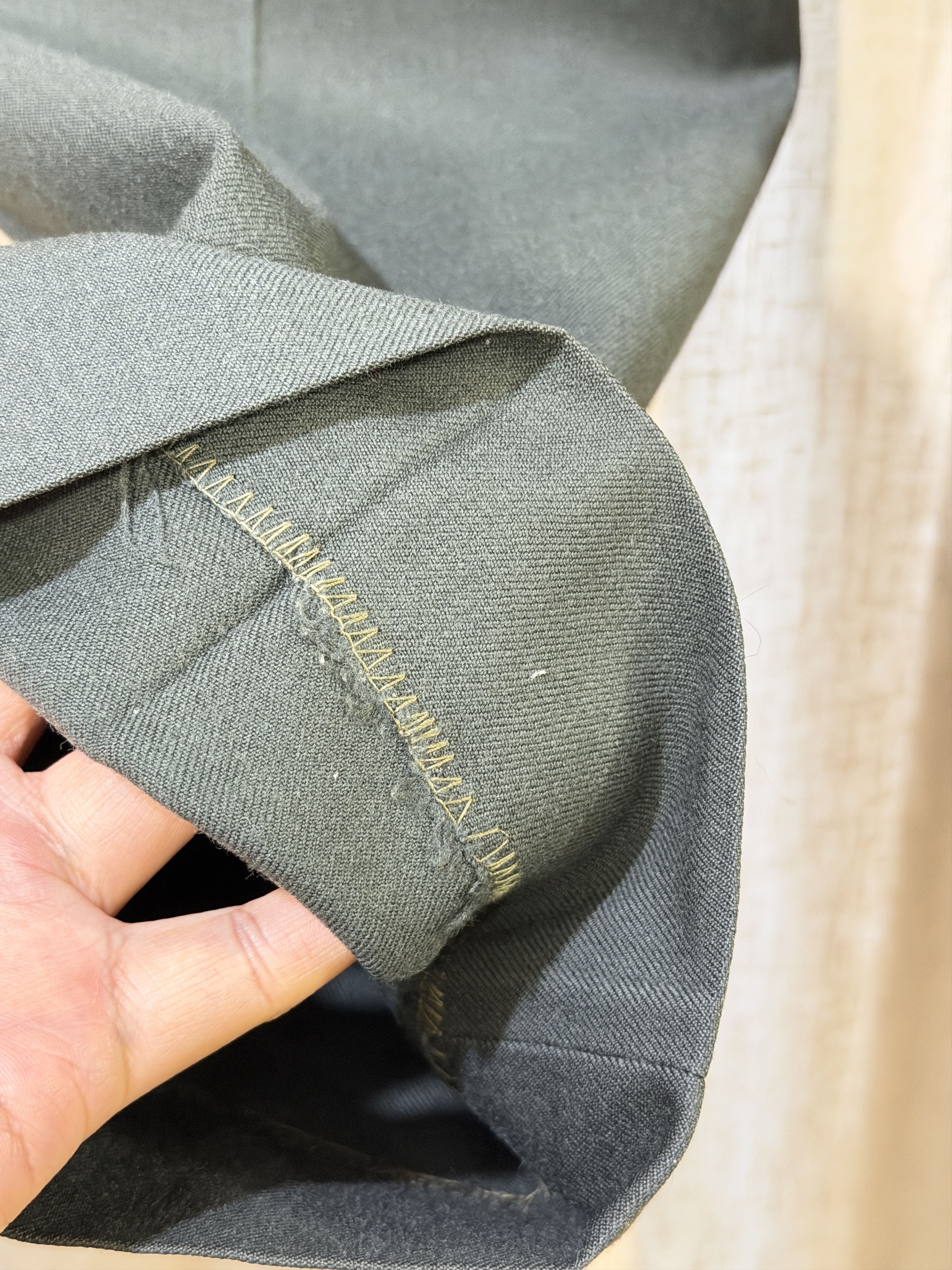 Vintage 1950s Military Wool Trousers Post-Korean War Size US 30 / EU 46 - 5 Thumbnail