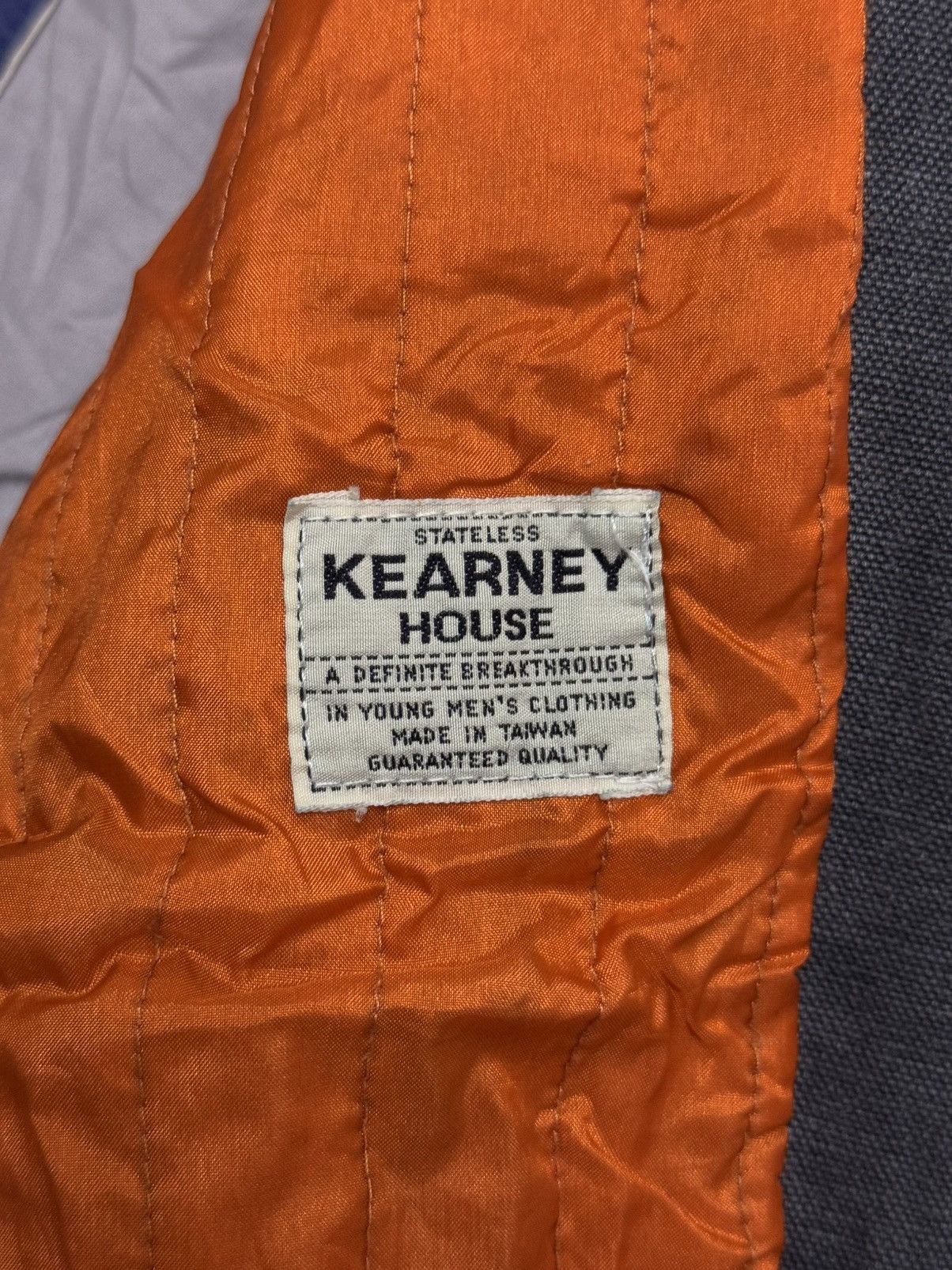 Vintage Bomber Jacket Kearney House Sunfaded Size US L / EU 52-54 / 3 - 12 Thumbnail