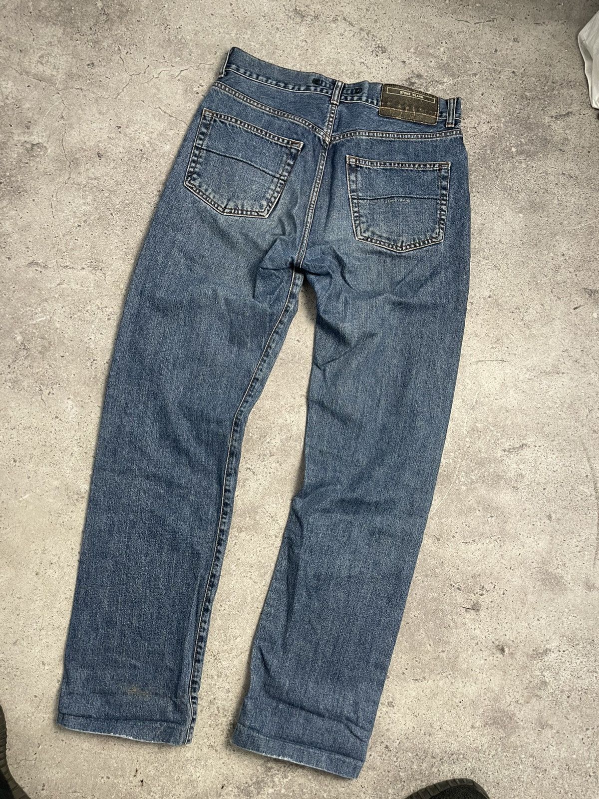 Stone Island Vintage Stone Island Denim Jeans Logo 90s Men Size 32 Size US 32 / EU 48 - 3 Thumbnail