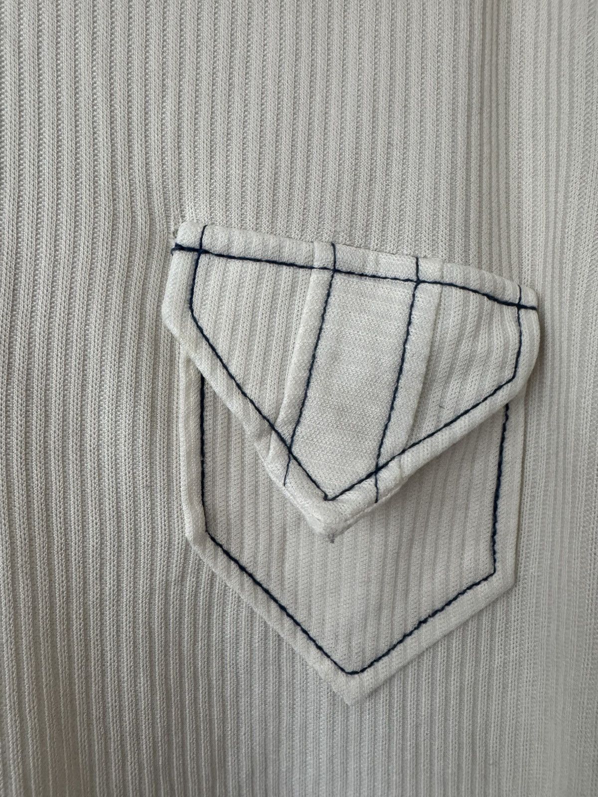 Vintage 1970s Vintage Zip Polo Size US L / EU 52-54 / 3 - 4 Thumbnail