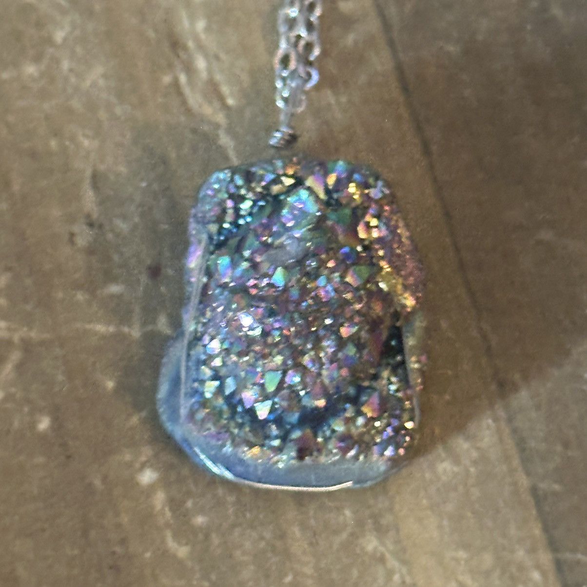 Other Aura amethyst pendant necklace Size ONE SIZE - 3 Thumbnail