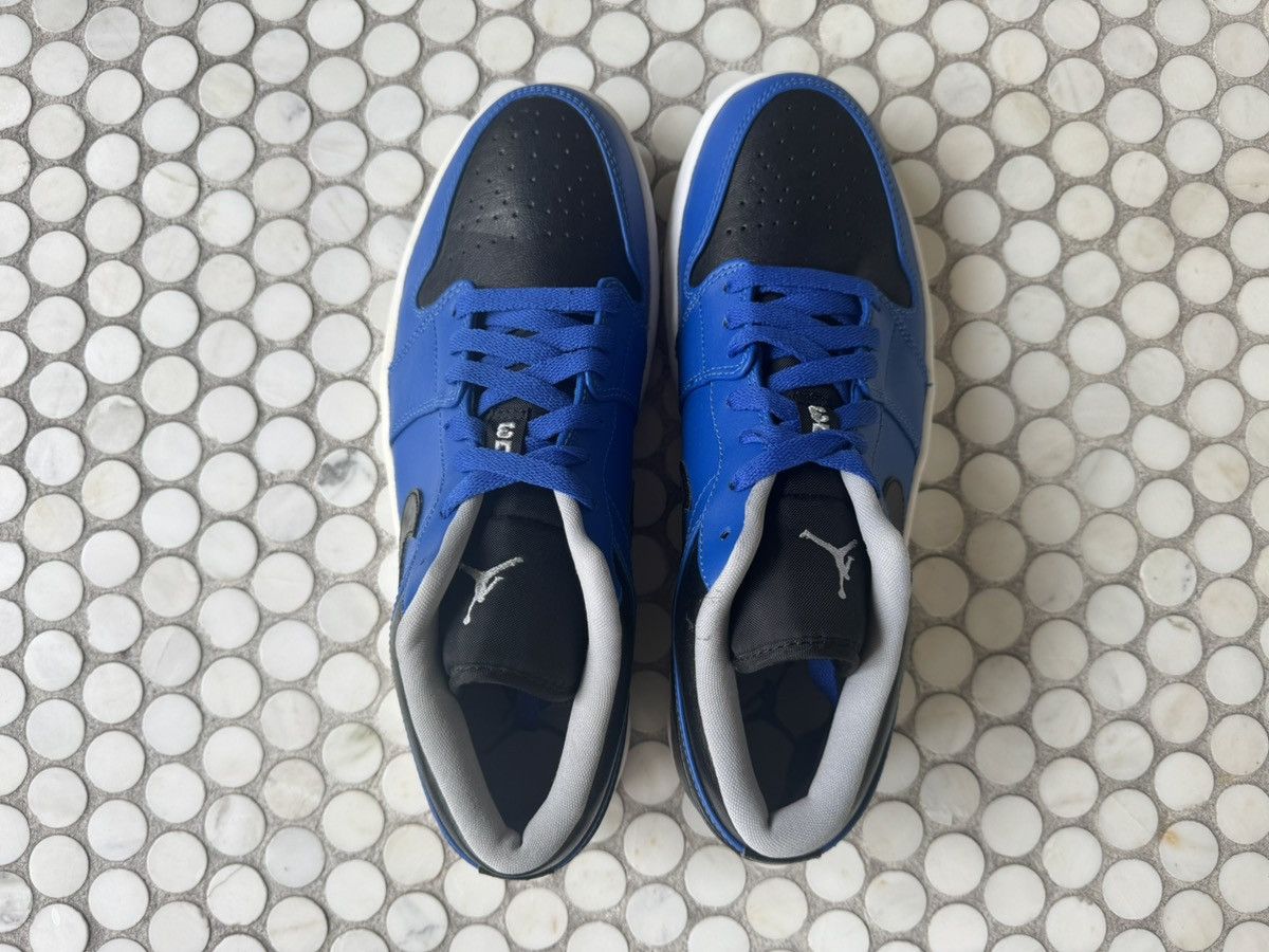 Jordan Brand 9.5 Air Jordan 1 Retro Low Sport Blue Black Royal Size US 9.5 / EU 42-43 - 3 Thumbnail