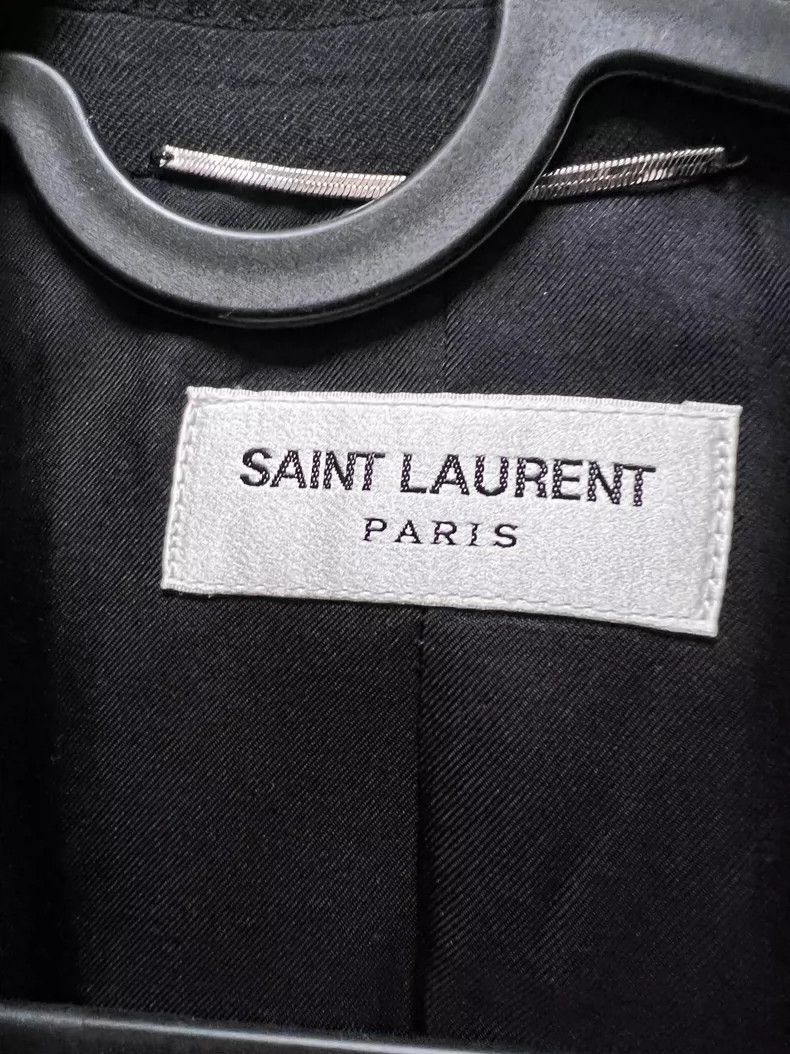 Saint Laurent Paris saint laurent black blazer with silver buttons-2507 Size US L / EU 52-54 / 3 - 1 Thumbnail