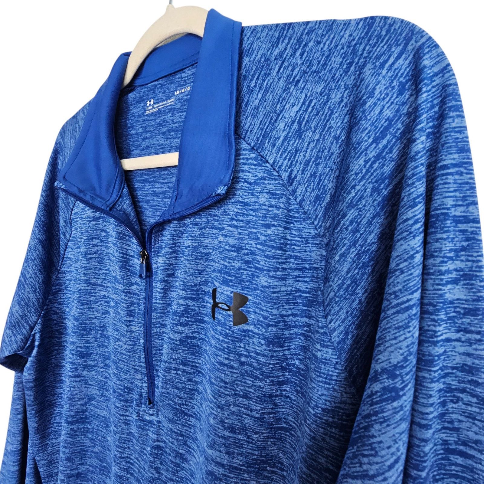 Under Armour Under Armour Mens Loose Fit Pullover 1/4 Zip Shirt L Stretc Size US L / EU 52-54 / 3 - 5 Thumbnail