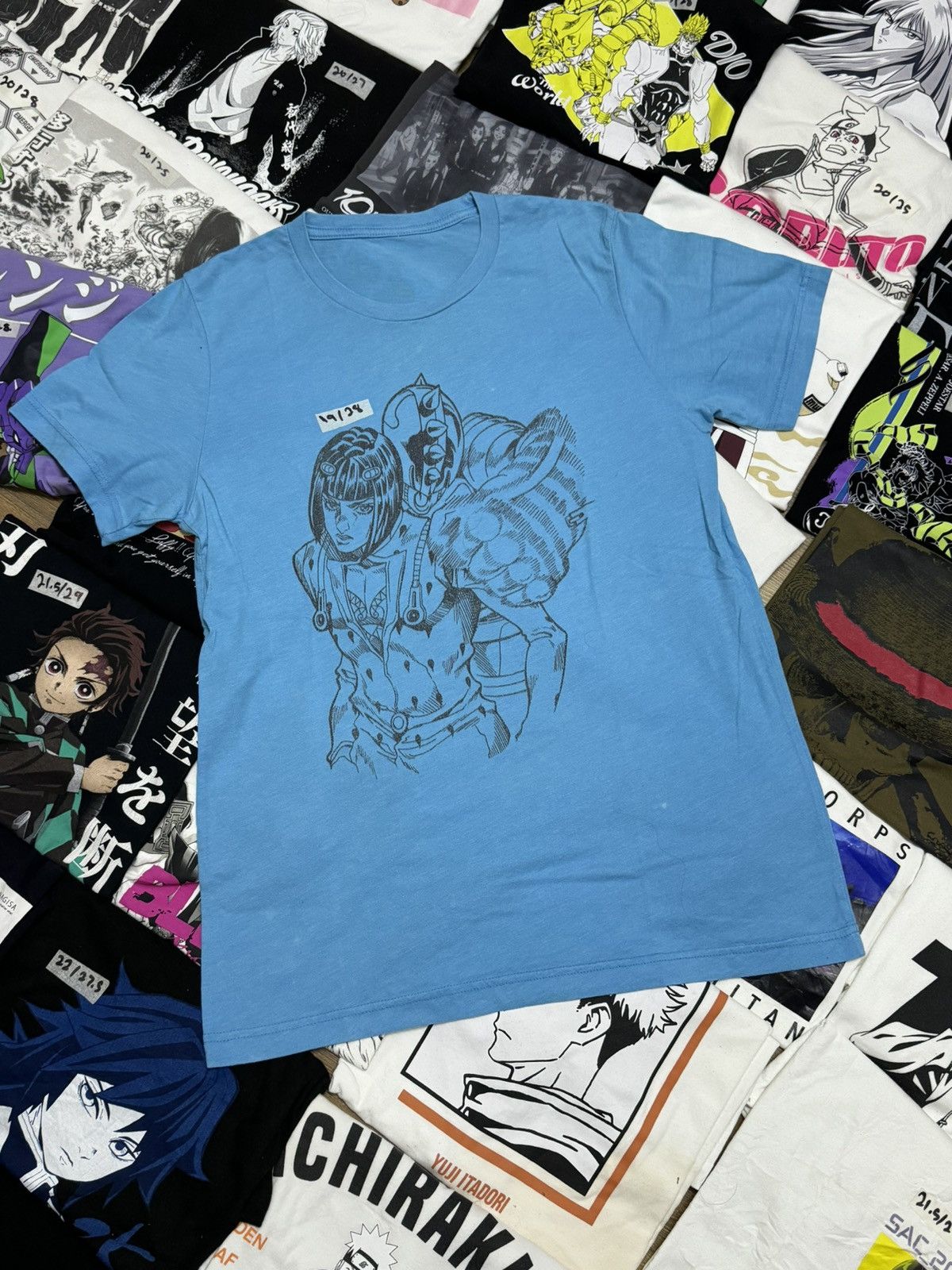 Anime × Cartoon Network × Japanese Brand rare Jojo bizarre adventure bucciarati Size US M / EU 48-50 / 2 - 1 Thumbnail