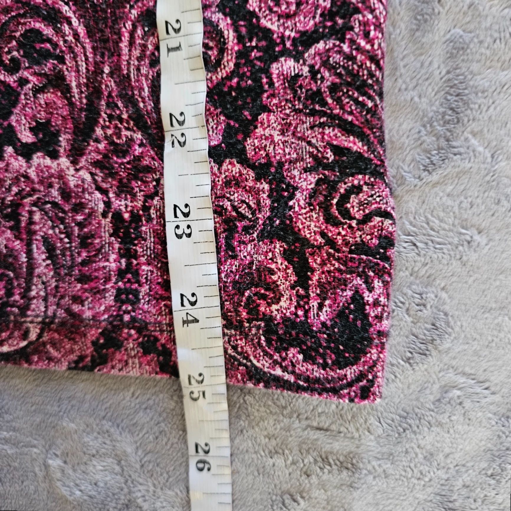 Talbots Talbots Top Womens Large Petite Pink Floral Cowl Neck Long Sleeve Blouse Shirt Size L / US 10 / IT 46 - 6 Thumbnail