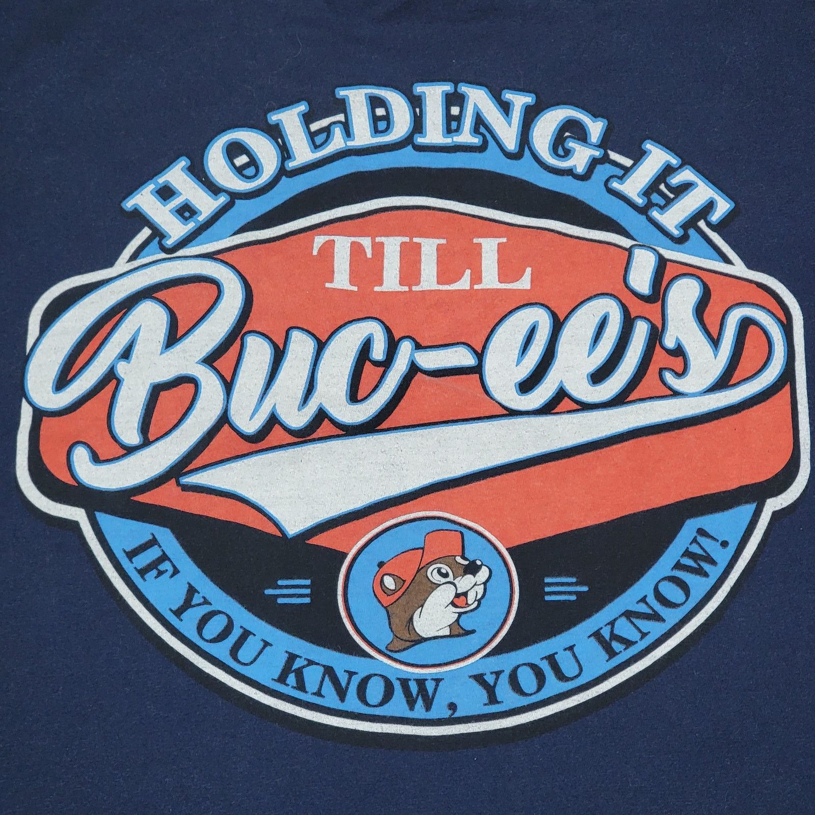 Other Buc-ee's Unisex Tee "Holding It 'till Bucee's" - Size Medium Size M / US 6-8 / IT 42-44 - 2 Thumbnail