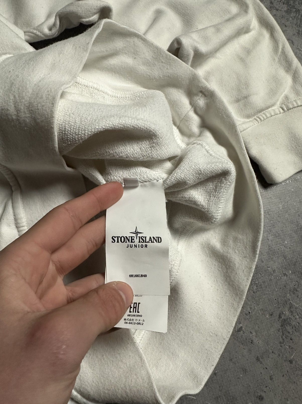 Stone Island Stone Island junior 12/156 Sweatshirt Size US S / EU 44-46 / 1 - 7 Thumbnail