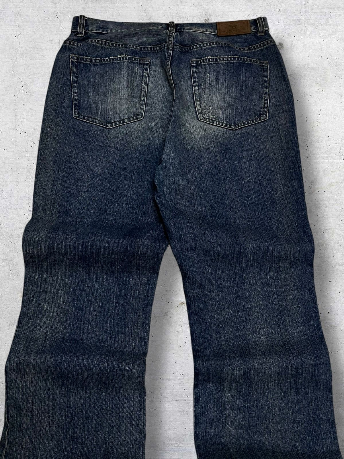Ralph Lauren RALPH LAUREN 1990S DESIGNER FLARE PATCHWORK 0G STREET DENIM Size US 32 / EU 48 - 11 Thumbnail
