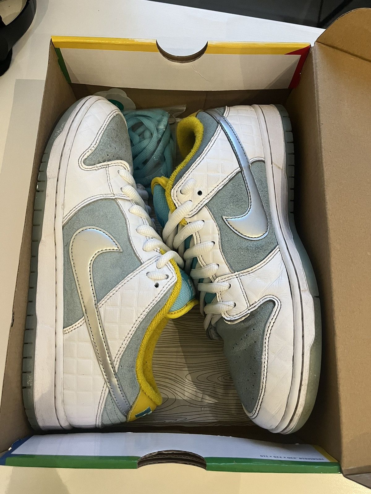 sb dunk low pro ftc lagoon