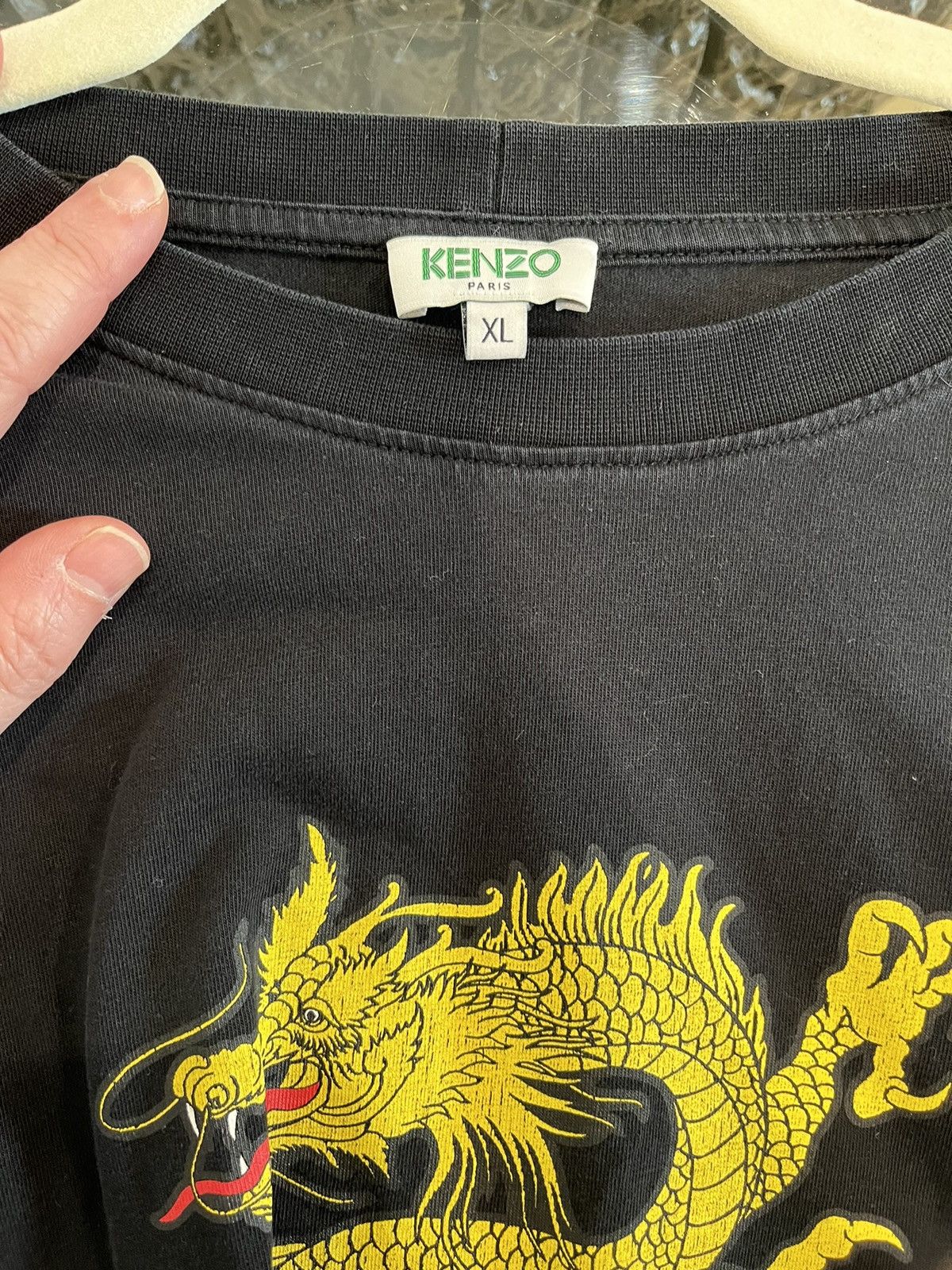 Kenzo KENZO dragon tee Size US XL / EU 56 / 4 - 7 Thumbnail