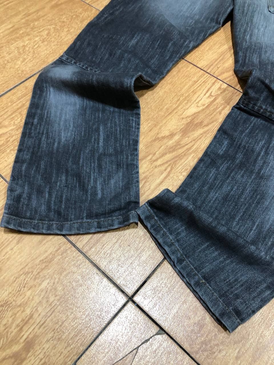 Japanese Brand CRAZY No Fear Vintage Y2K Baggy Rare Jeans Size US 32 / EU 48 - 15 Thumbnail